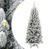 vidaXL Albero di Natale artificiale Bianco 150 cm