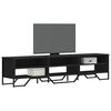 vidaXL Mobile Porta TV Nero 180x34x41 cm in Legno Multistrato