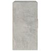 vidaXL Armadietto a Muro Grigio Cemento 60x30x60 cm Legno Multistrato