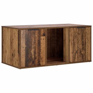 vidaXL Mobile per gatti Legno antico 100 x 49 x 45 cm