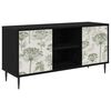 vidaXL Mobile TV GOTHA 102 x 33 x 51 cm Rovere Nero