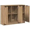 vidaXL Credenza Rovere Artigianale 90,5x30x70 cm in Legno Multistrato