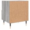 vidaXL Comodini 2 pz Grigio Sonoma 40x35x47,5 cm in Legno Multistrato