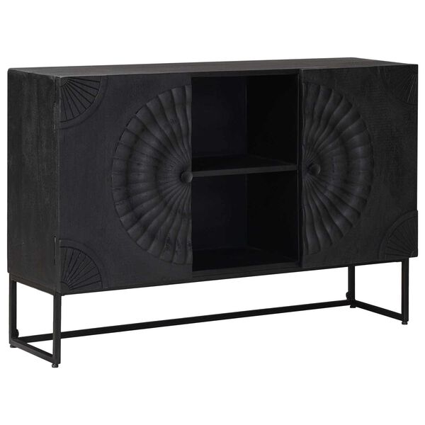 vidaXL Credenza Nero 105 x 30 x 68 cm