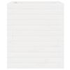 vidaXL Fioriera da Giardino Bianca 40x40x46 cm Legno Massello di Pino