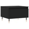vidaXL Tavolini da Salotto 2pz Neri 50x46x35 cm in Legno Multistrato