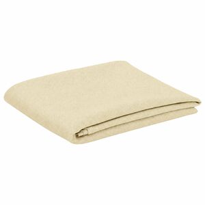 vidaXL Tovaglia da Tavolo Quadrato Bianco Crema 90 x 90 cm