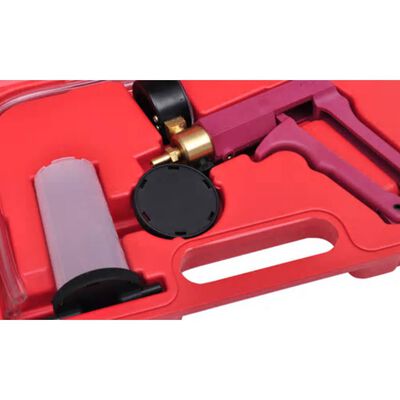 vidaXL Kit Tester Pompa del Vuoto e Spurgo Freni