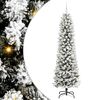 vidaXL Albero di Natale artificiale con 300 LED Bianco 210 cm
