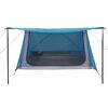 vidaXL Tenda da Campeggio per 2 Persone Blu Impermeabile