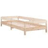 vidaXL Letto Impilabile 90x190 cm in Legno Massello di Pino