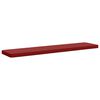 vidaXL Cuscino per Panchina a 1 Pezzo VUGHT 100% Poliestere Rosso Vino