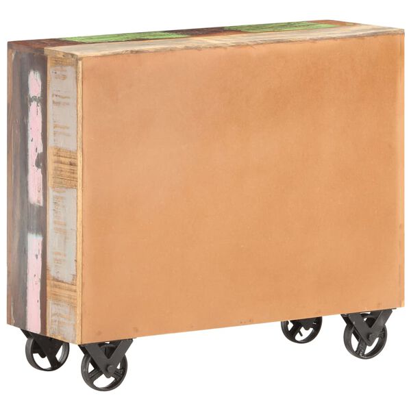 vidaXL Credenza 80x30x70 cm in Legno Massello di Recupero