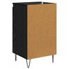 vidaXL Credenza Rovere Nero 40 x 35 x 70 cm Legno multistrato