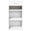 vidaXL Credenza Bianca 45x42,5x93 cm in Legno Multistrato