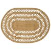 vidaXL Tappeto da Area Naturale 100 x 152 cm Juta