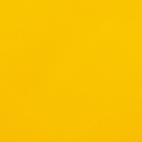 vidaXL Parasole a Vela in Tela Oxford Quadrata 7x7 m Gialla