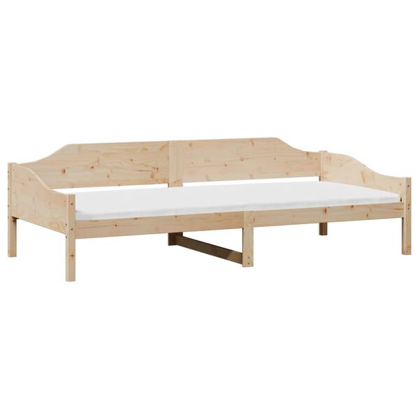 vidaXL Giroletto senza Materasso 80x200 cm in Legno Massello Pino