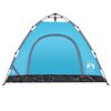 vidaXL Tenda da Campeggio 3 Persone Blu a Rilascio Rapido