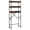 vidaXL Scaffale per Lavatrice Rovere Marrone 67x25x163 cm Multistrato