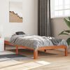 vidaXL Letto senza Materasso Marrone Cera 90x200 cm Legno di Pino