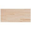 vidaXL Piano Tavolo 90x40x2,5 cm Rettangolare Legno Massello di Pino