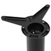 Set 4 gambe nere per tavolo regolabili in altezza 1100 mm