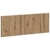 vidaXL Testiera da Muro BREDA Rovere Artigianale Legno ingegnerizzato