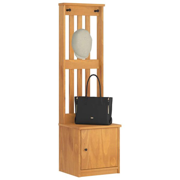 vidaXL Albero da Ingresso SANDNES 45x40x159,5 cm in Legno di Pino