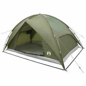 vidaXL Tenda da campeggio con telo antipioggia impermeabile 4 persona