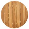 vidaXL Tavolo laterale Marrone 50 x 50 x 49,5 cm Legno di teak solido
