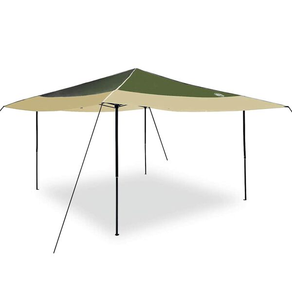 vidaXL Tenda Gazebo Verde 395 x 395 x 251 cm Tessuto