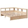 vidaXL Letto Libreria senza Materasso 160x200 cm in Legno di Pino