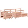 vidaXL Set Divani da Giardino 7 pz in Legno Massello Abete Douglas