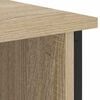 vidaXL Armadio da Notte Rovere Sonoma 55 x 31 x 76 cm