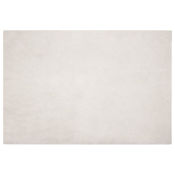 vidaXL Tappeto in Pelliccia Sintetica di Coniglio Olite Beige