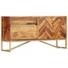 vidaXL Credenza 118x30x60 cm in Legno Massello di Acacia