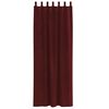 vidaXL Tende oscuranti 2 pcs Rosso Vino 140 x 260 cm Velluto