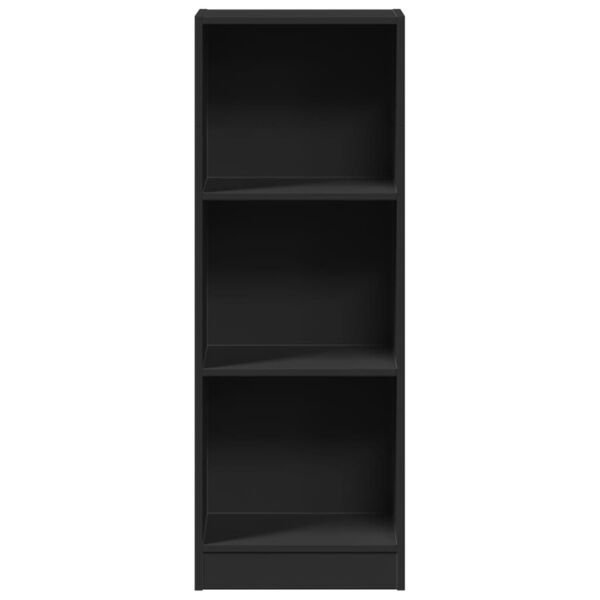 vidaXL Libreria Nera 40x24x109 cm in Truciolato