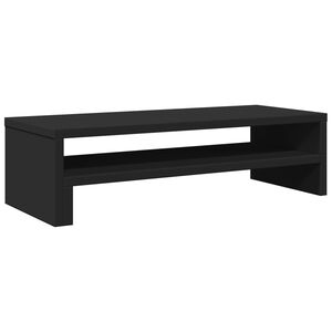 vidaXL Supporto per Monitor Nero 54x22x15 cm in Truciolato