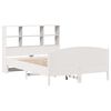 vidaXL Letto Libreria senza Materasso Bianco 140x190 cm Legno di Pino