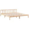 vidaXL Letto Extra Lungo senza Materasso 200x210 cm in Legno di Pino
