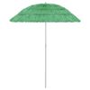 vidaXL Ombrellone da Spiaggia Hawaii Verde 180 cm