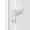 vidaXL Porta Frontale Bianco PVC