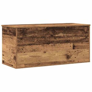 vidaXL Scatola di Stoccaggio Legno vecchio 100 x 42 x 46 cm