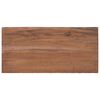 vidaXL panchina Naturale 50 x 26 x 45 cm Legno di Mogano