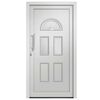 vidaXL Porta di Ingresso Bianca 88x208 cm