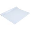 vidaXL Pellicola Statica Smerigliata Bianco 45x1000 cm PVC