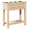 vidaXL Vaso da giardino Beige 71 x 37 x 76,5 cm