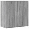 vidaXL Credenza Grigio Sonoma 79x38x80 cm in Legno Multistrato